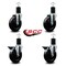 Service Caster 5'' Hard Rubber Wheel Swivel 1-3/4'' Expand Stem Caster Set 2 Brakes, 4PK SCC-EX20S514-HRS-2-PLB-2-134 - alternate 5
